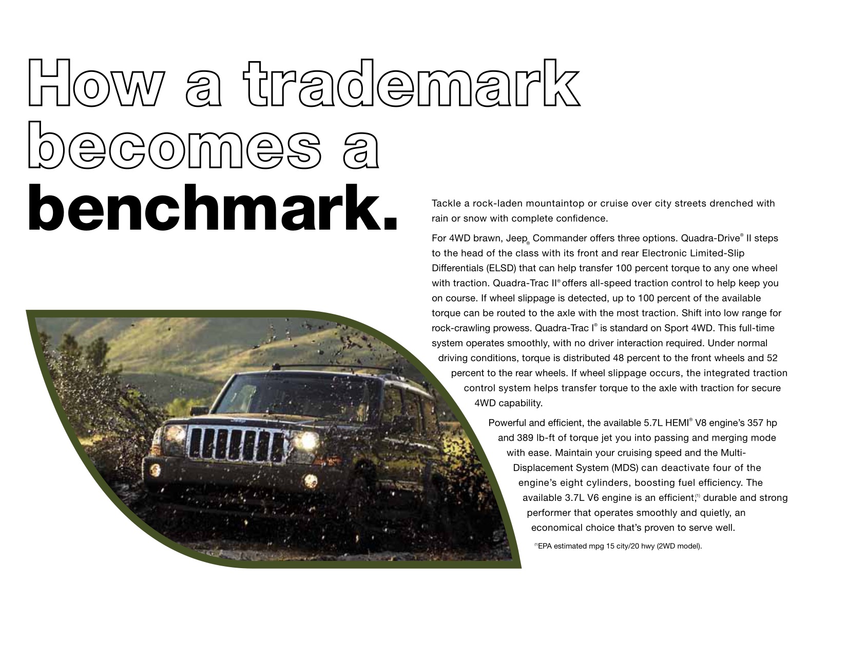2010 Jeep Commander Brochure Page 5